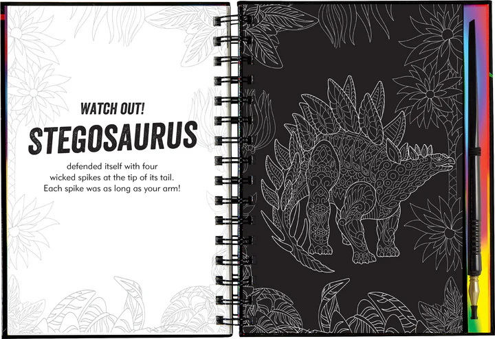 Extreme Scratch  &amp; Sketch - Dinosaurs