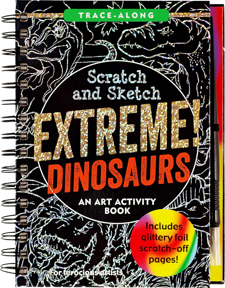 Extreme Scratch  &amp; Sketch - Dinosaurs