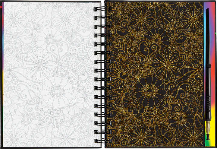 Extreme Scratch  &amp; Sketch - Flowers