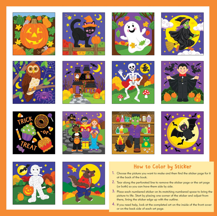 Color By Sticker - Halloween