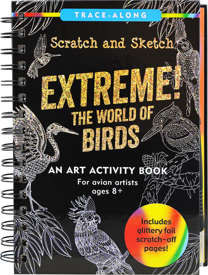 Extreme Scratch  &amp; Sketch - Birds