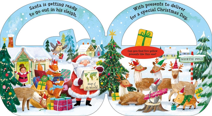 Carry-Along Tab Book: Santa&