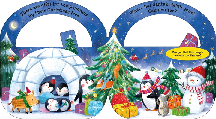 Carry-Along Tab Book: Santa&