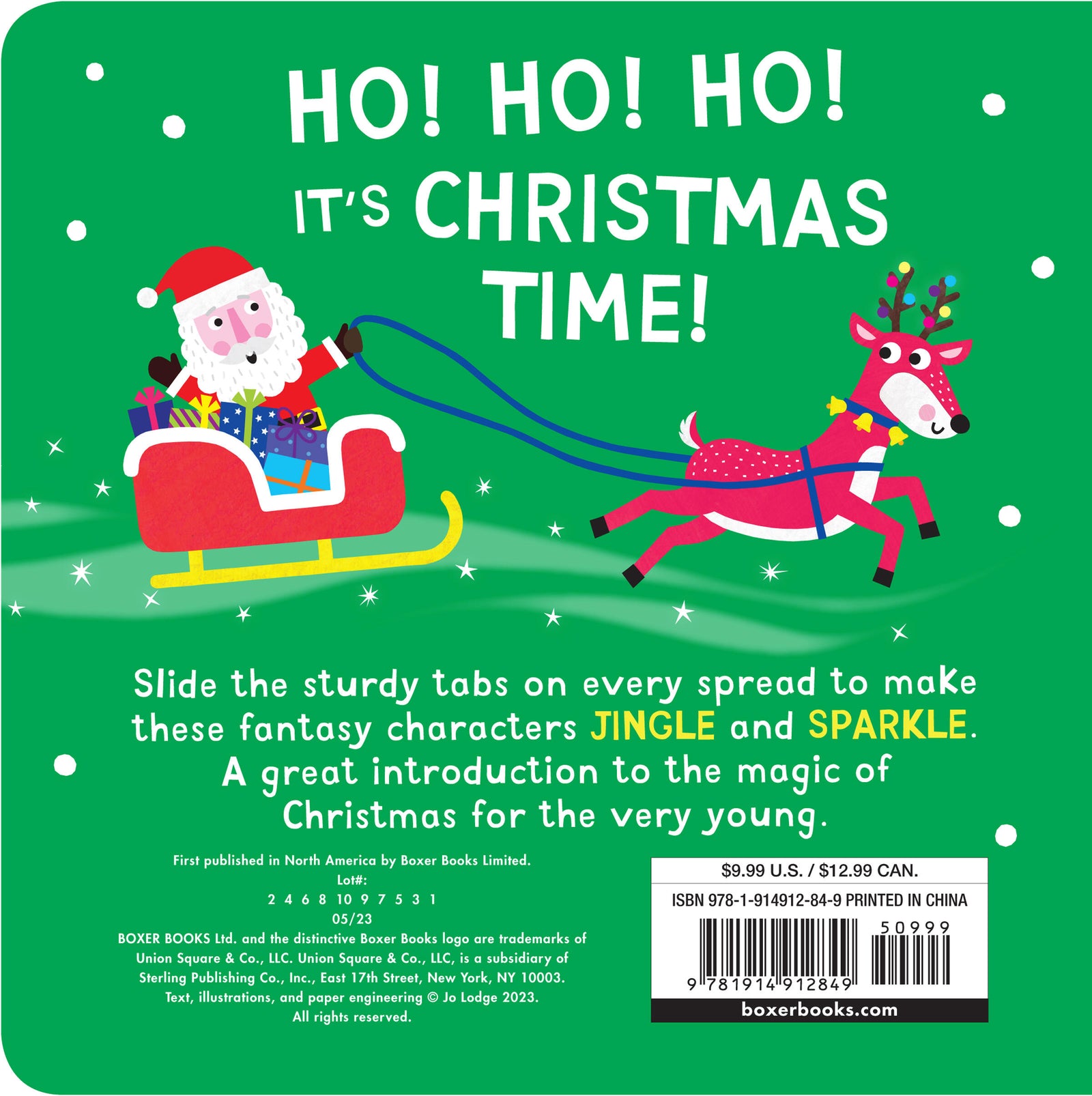 Jingle! Jingle! I'm a Reindeer! back cover