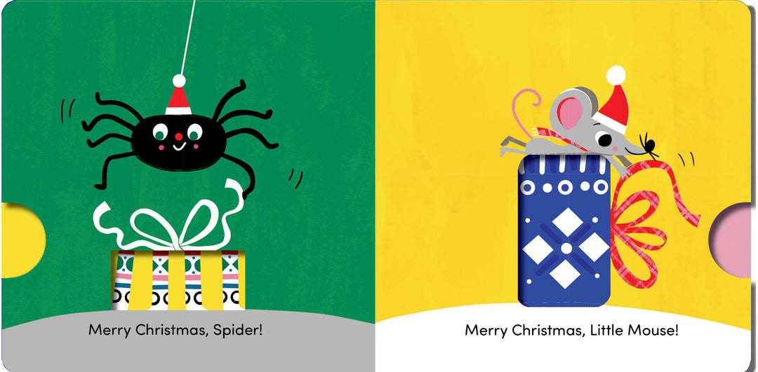 Slide and Peek Santa: A Push-and-Pull Christmas Book