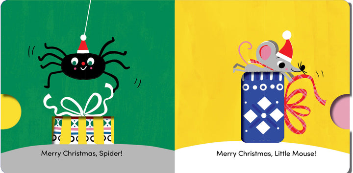 Slide and Peek Santa: A Push-and-Pull Christmas Book