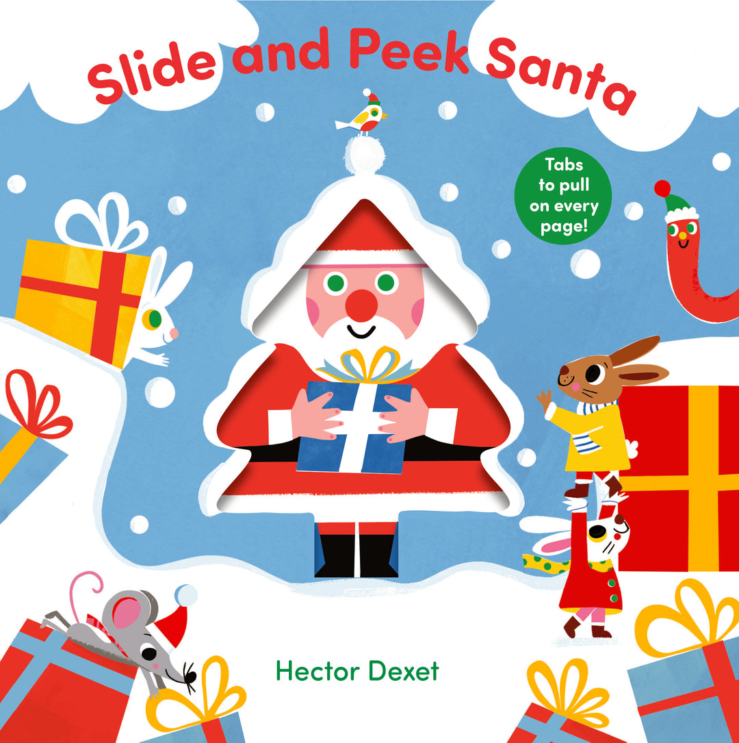 Slide and Peek Santa: A Push-and-Pull Christmas Book