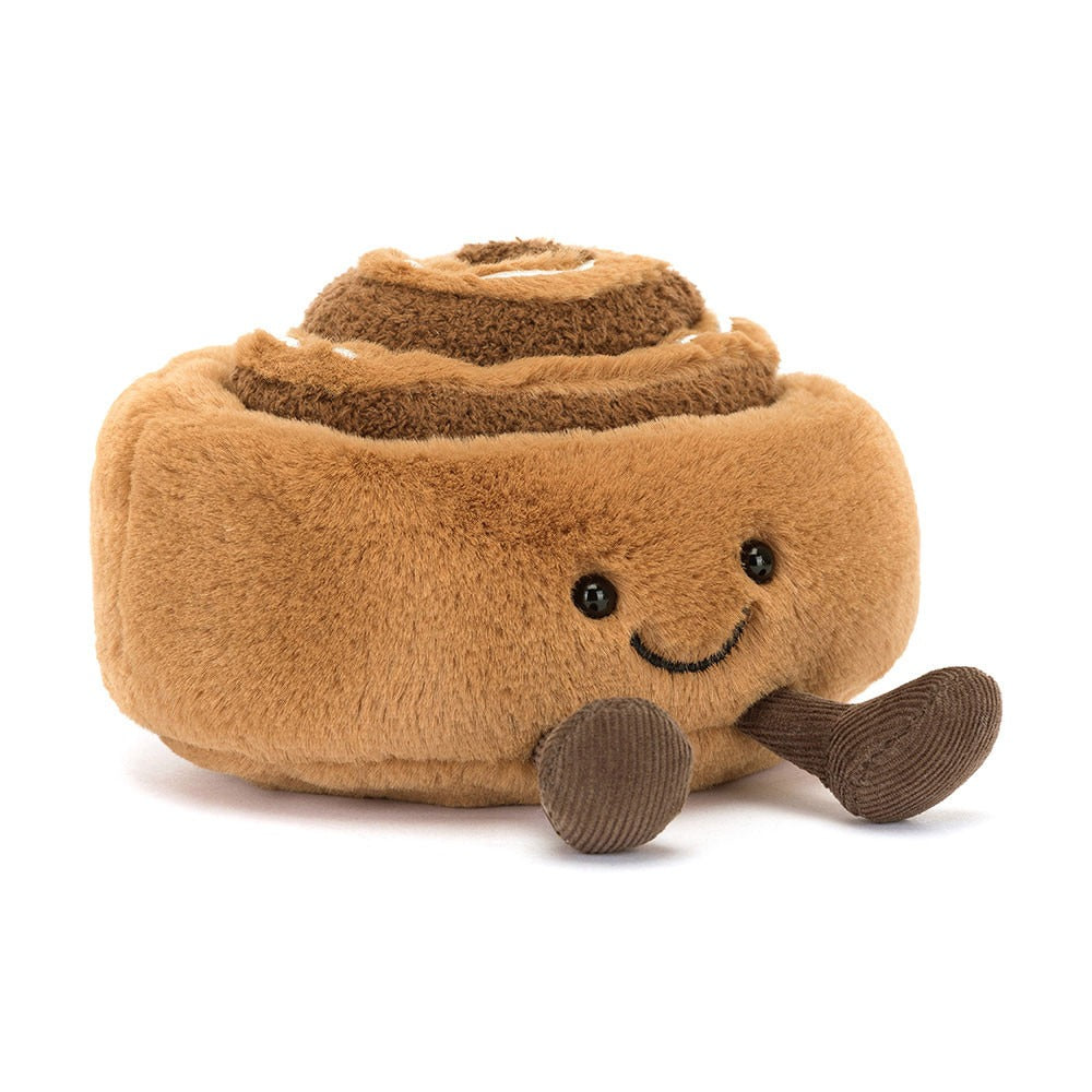 Jellycat Amuseables Cinnamon Bun - front view