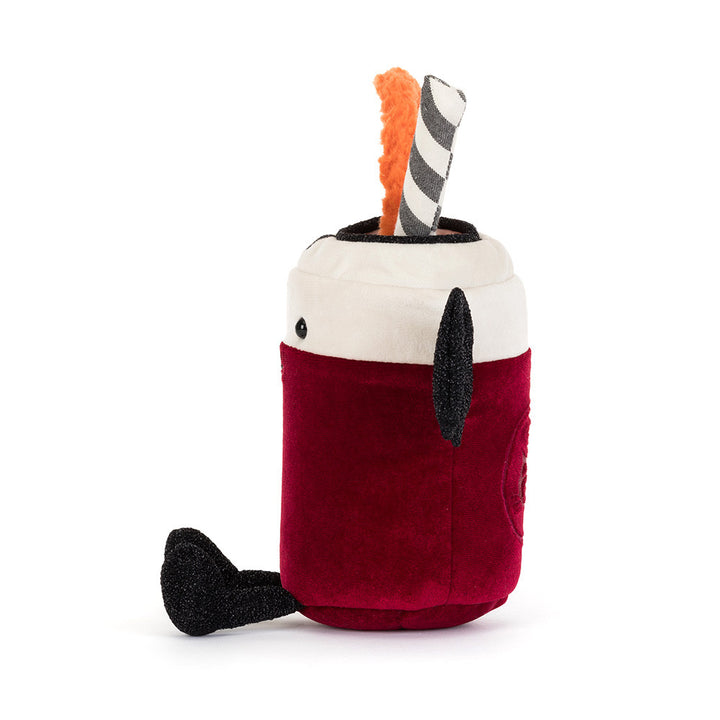 Jellycat Amuseables Vampop Drink plush, detail view
