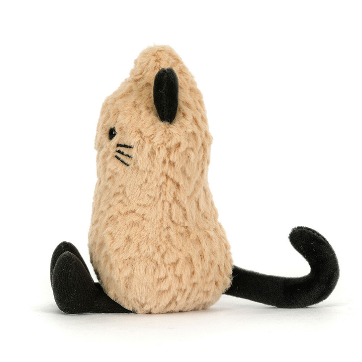 Jellycat Amuseables Peanut Cat plush, detail view