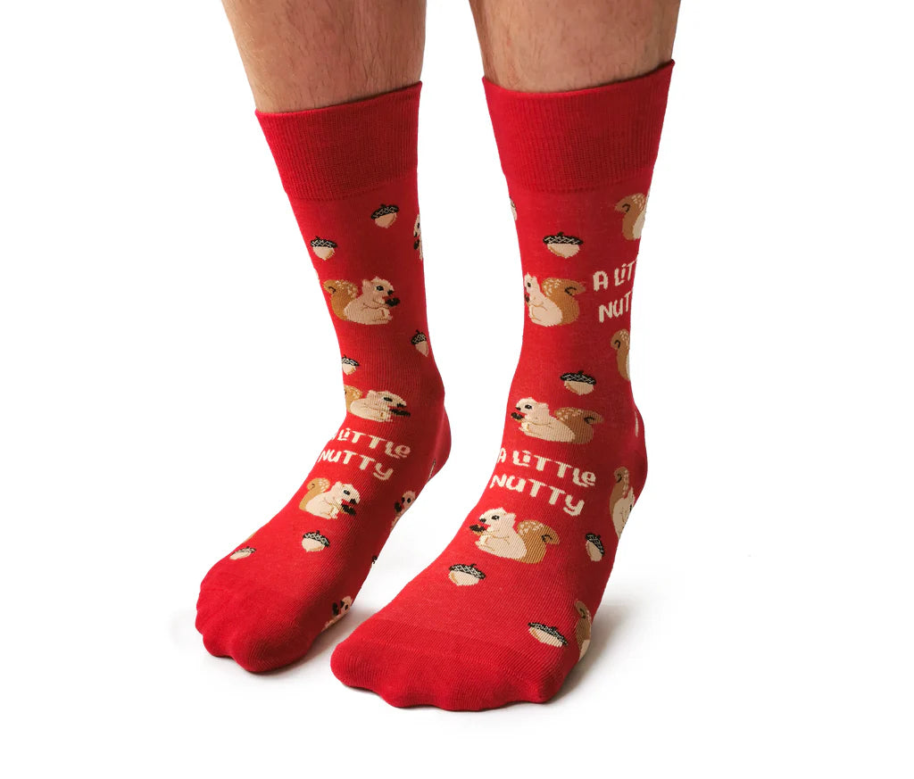 A Little Nutty | Mens Socks
