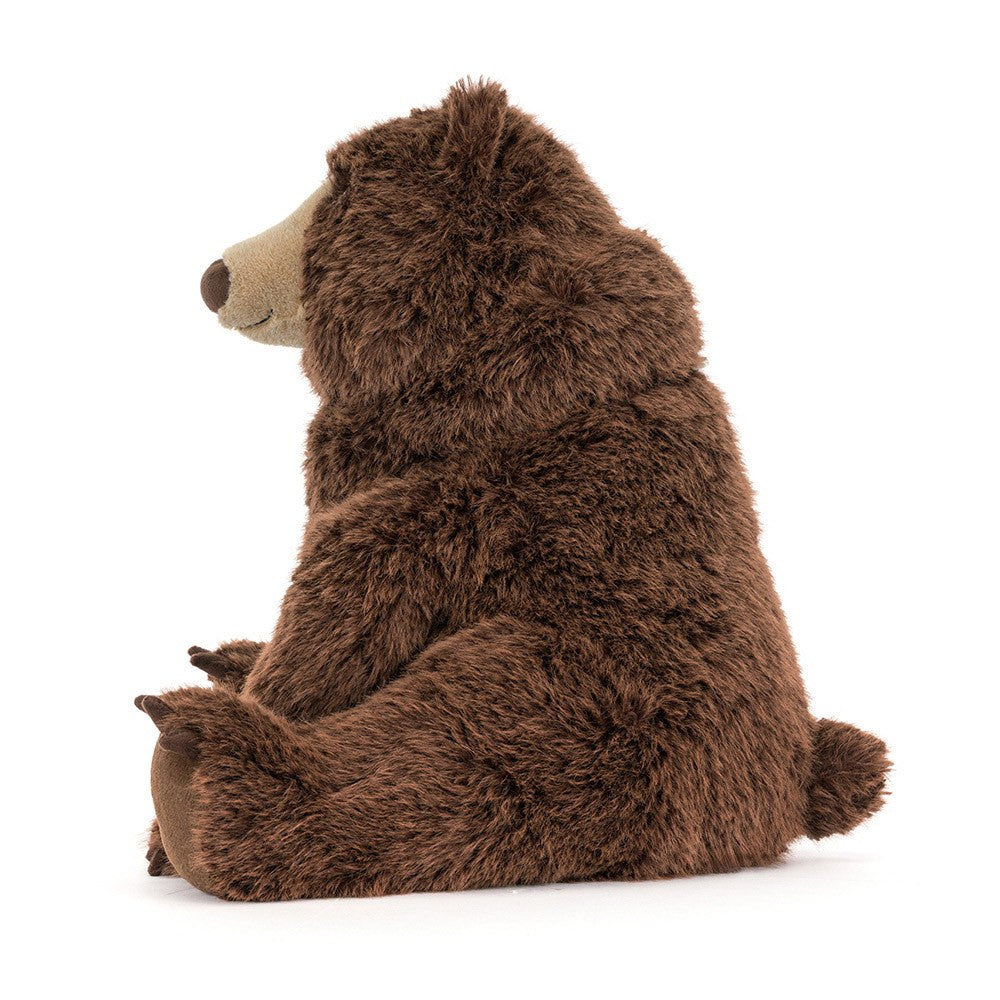 Jellycat Bizzlestomp Bear side view