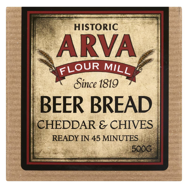 Beer Bread - Cheddar &amp; Chive | Arva Flour Mills