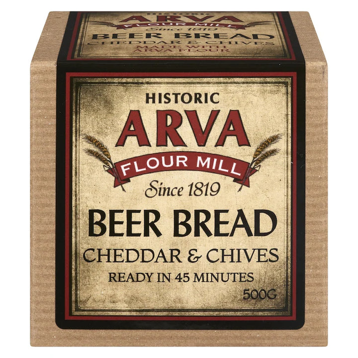 Beer Bread - Cheddar &amp; Chive | Arva Flour Mills