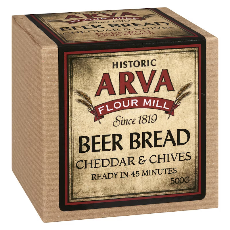 Beer Bread - Cheddar &amp; Chive | Arva Flour Mills