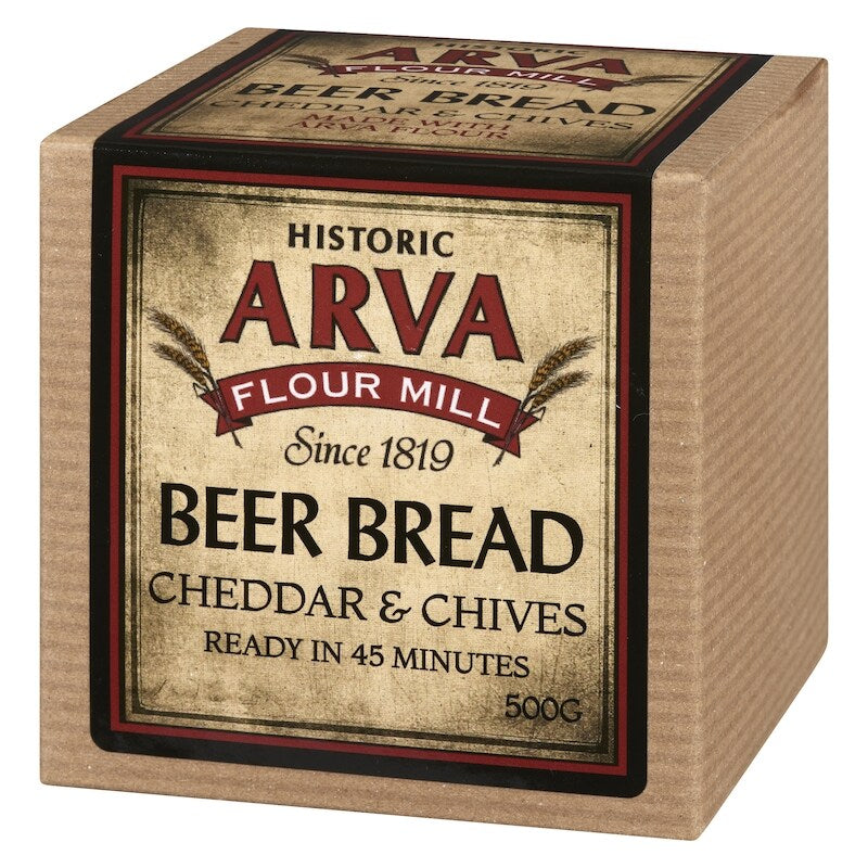 Beer Bread - Cheddar &amp; Chive | Arva Flour Mills