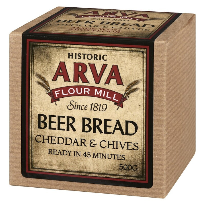 Beer Bread - Cheddar &amp; Chive | Arva Flour Mills