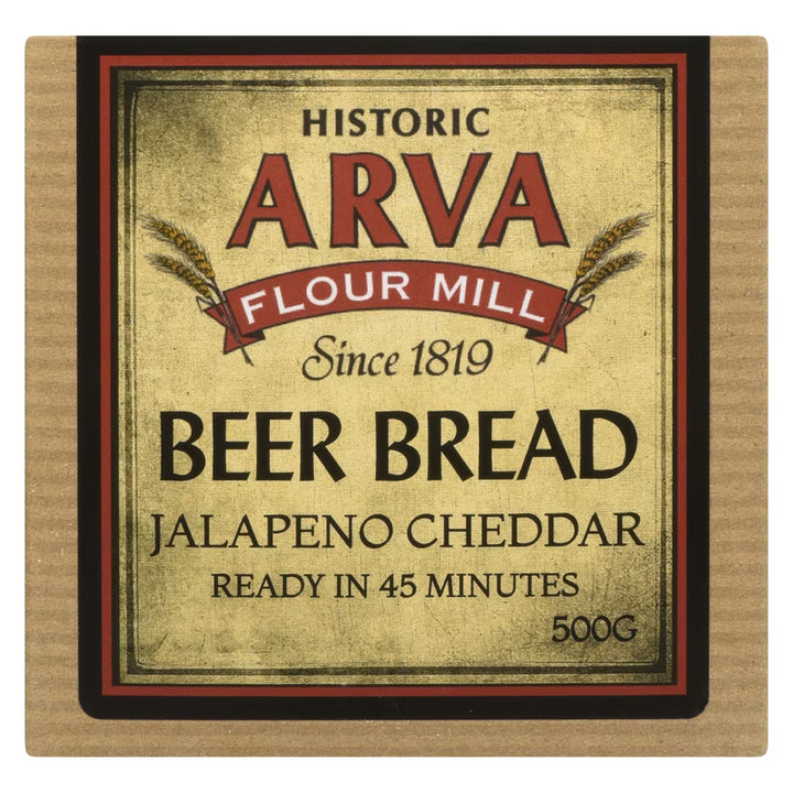Beer Bread - Jalapeno Cheddar | Arva Flour Mills