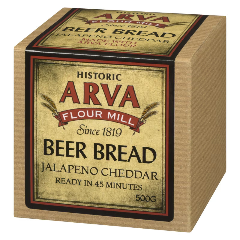 Beer Bread - Jalapeno Cheddar | Arva Flour Mills