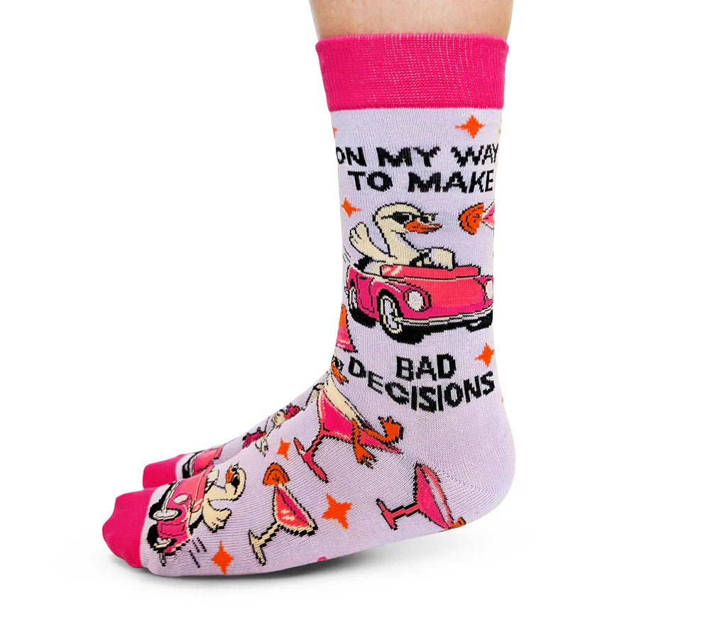 Bad Decisions | Womans Socks