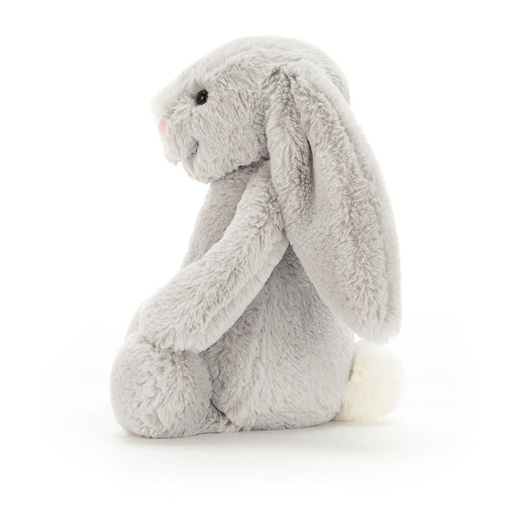 Bashful Silver Bunny (Med) | Jellycat