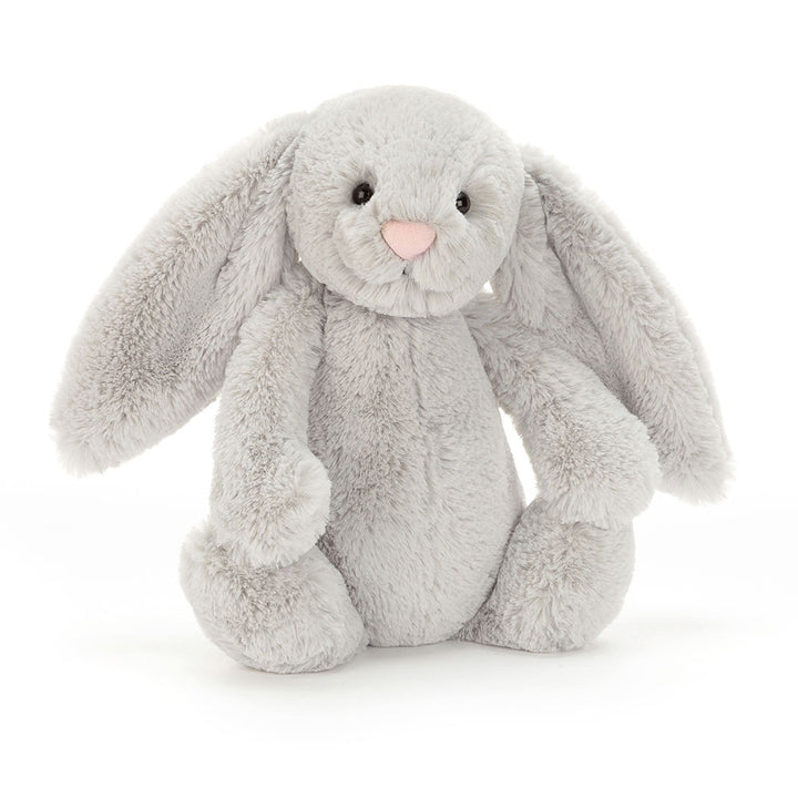 Bashful Silver Bunny (Med) | Jellycat