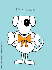 It's Your Birthday - Whoop Dee Do | Hug & Kiss Card