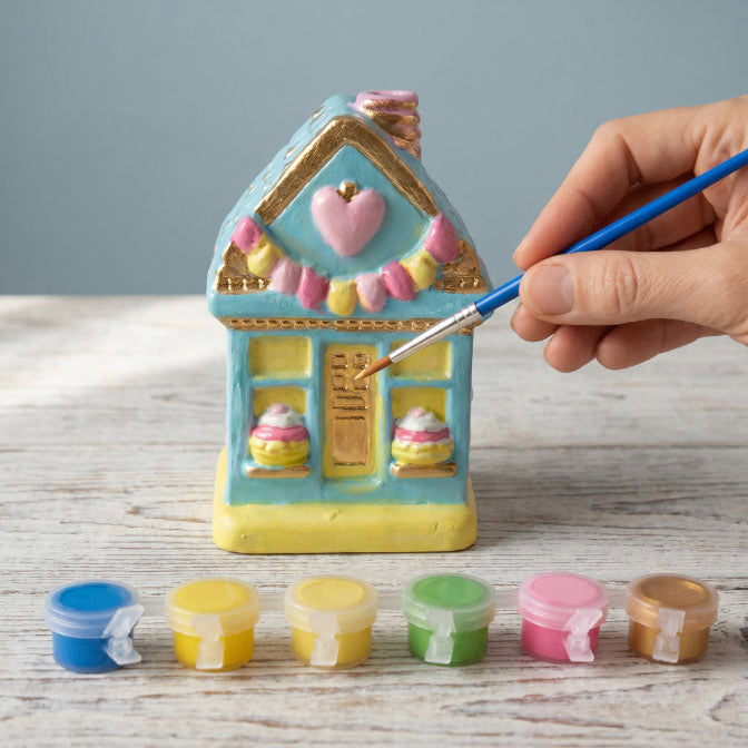 Paint Your Own Holiday Village
