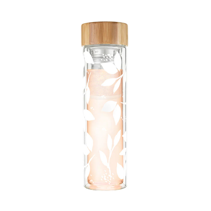 Blair™ White Leaves Travel Mug