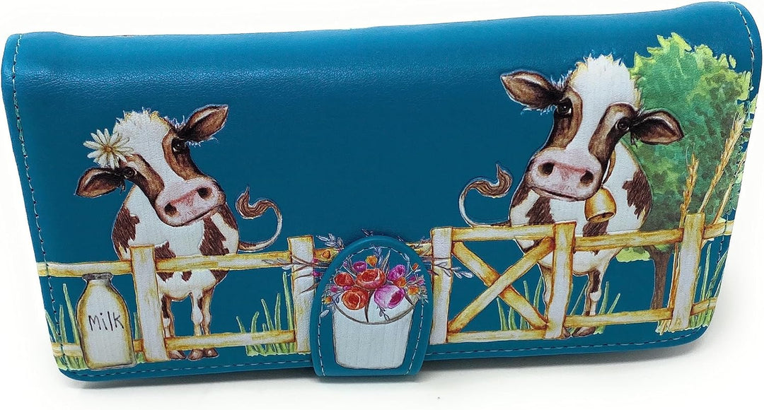 Sky Blue Highland Cow Lg