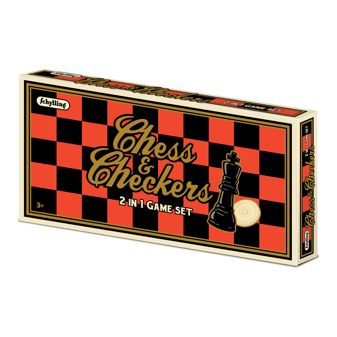 Chess &amp; Checkers Set | Schylling
