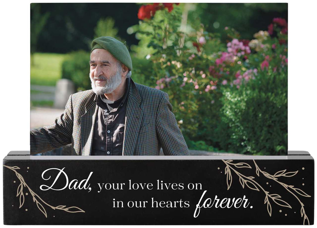 Dad In Our Heart - Photo Bar