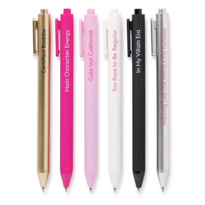 Certified Baddie Pen Set