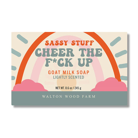 Cheer The F*ck Up Goat Milk Soap Bar
