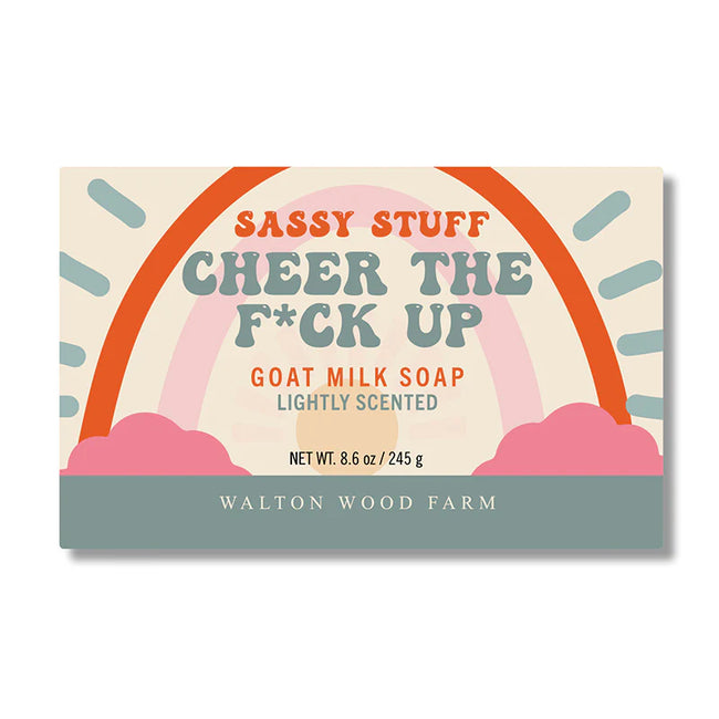 Cheer The F*ck Up Goat Milk Soap Bar