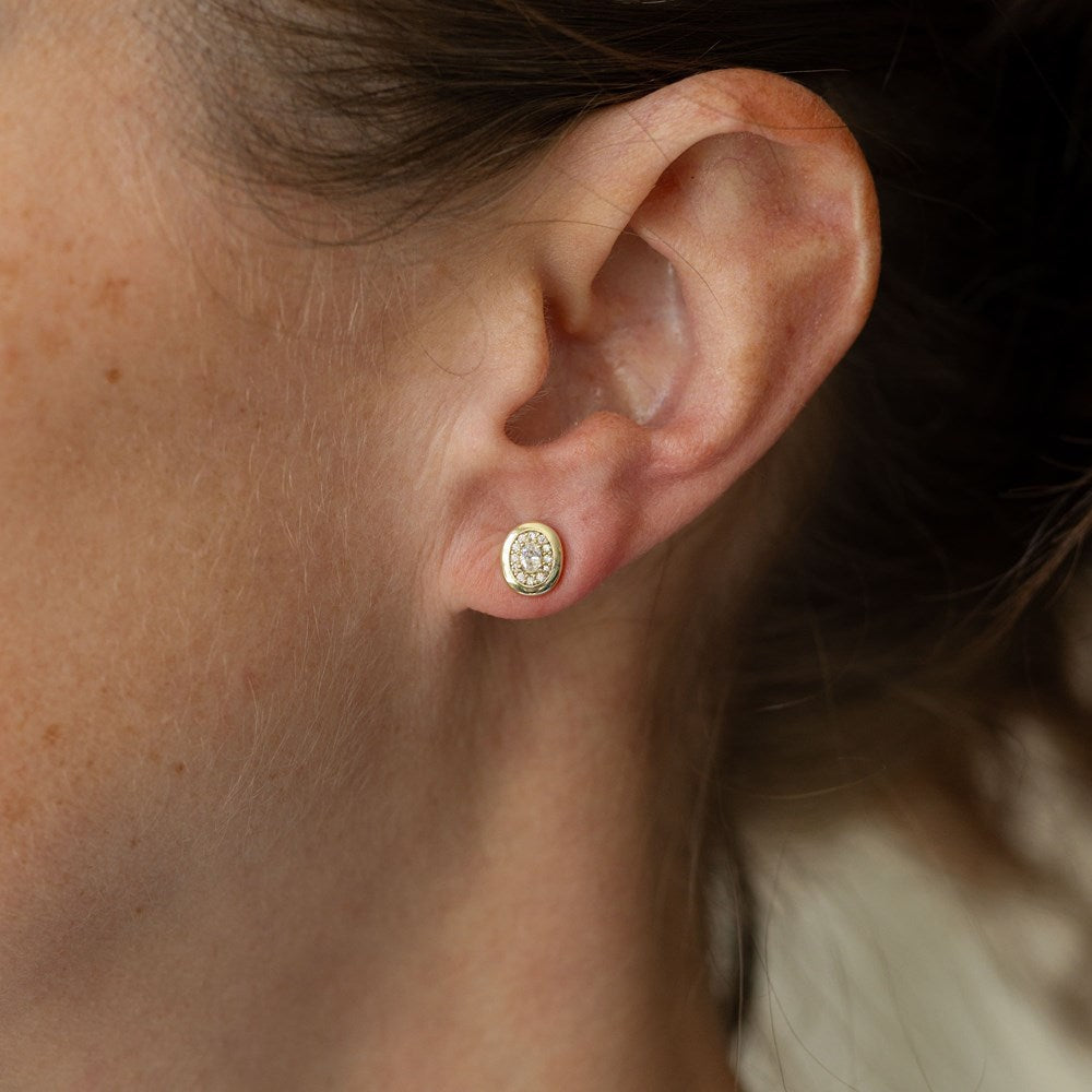 Glee Jewelry Colette Studs detail