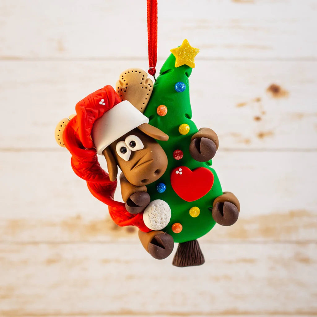 Crazy Moose Christmas Tree