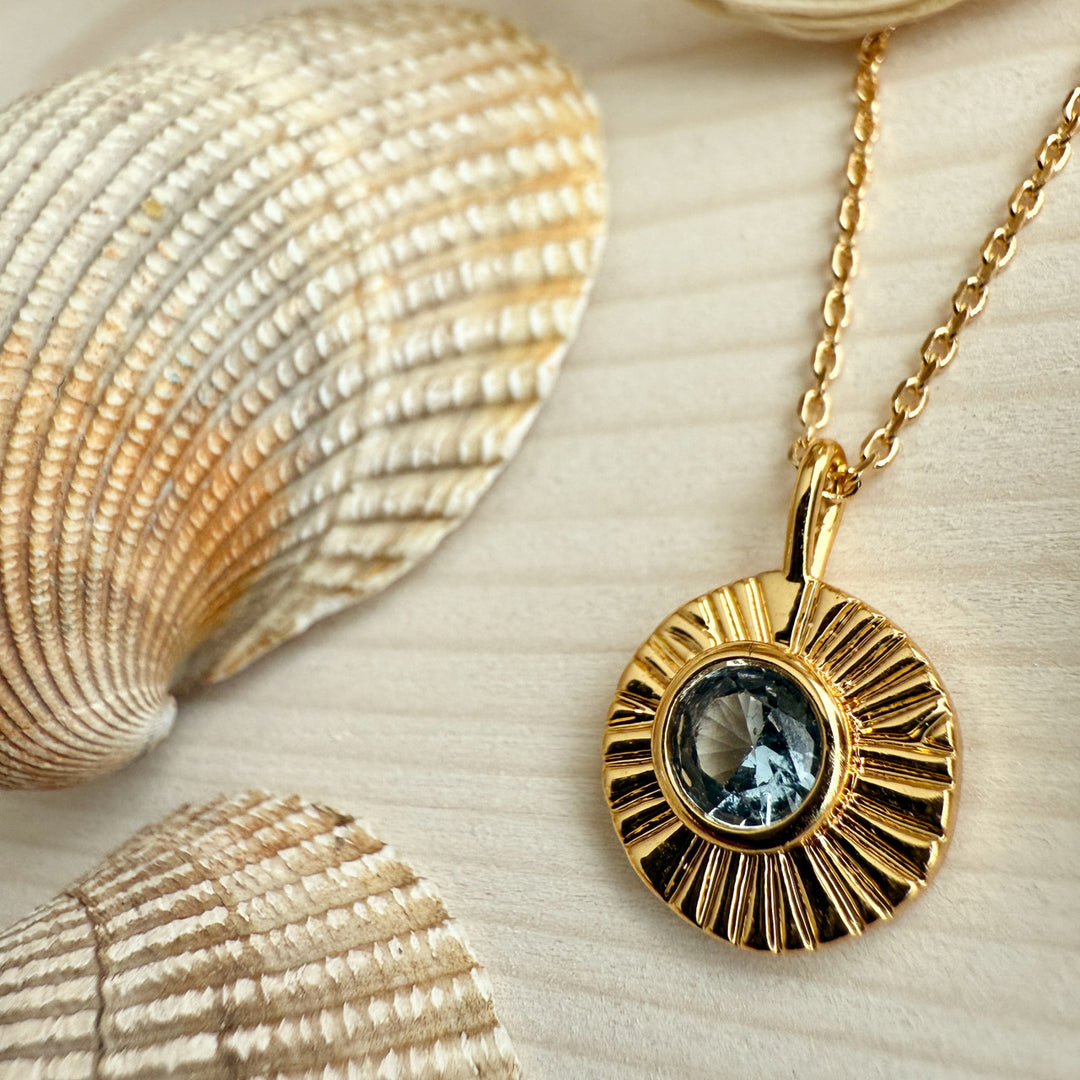 Damara Birthstone Charm | Necklace