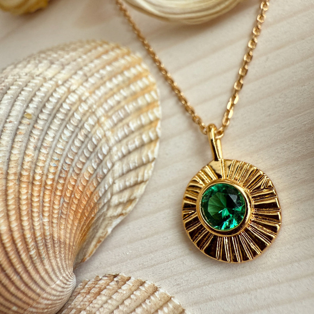 Damara Birthstone Charm | Necklace