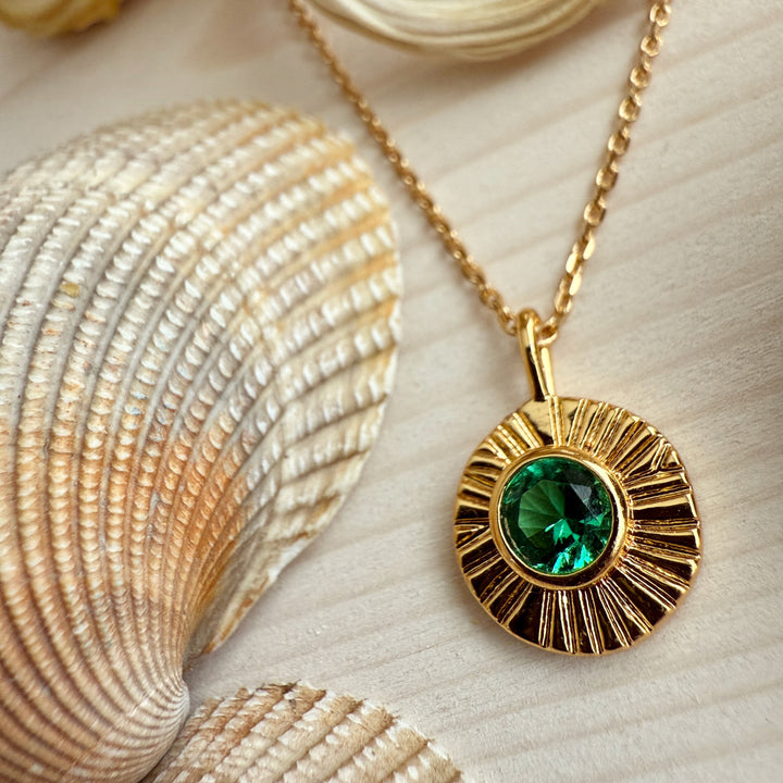 Damara Birthstone Charm | Necklace