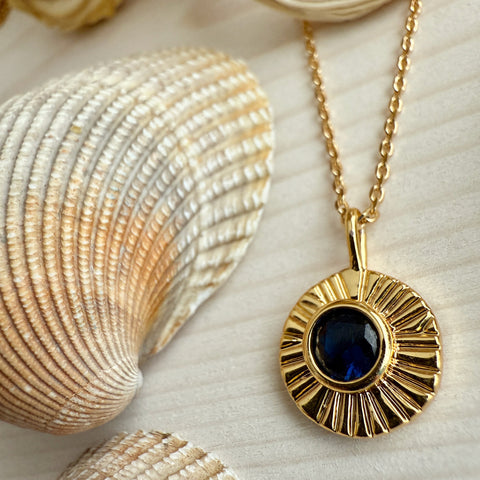 Damara Birthstone Charm | Necklace