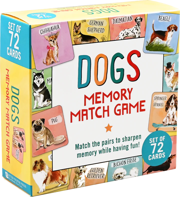 Dogs Memory Match Game