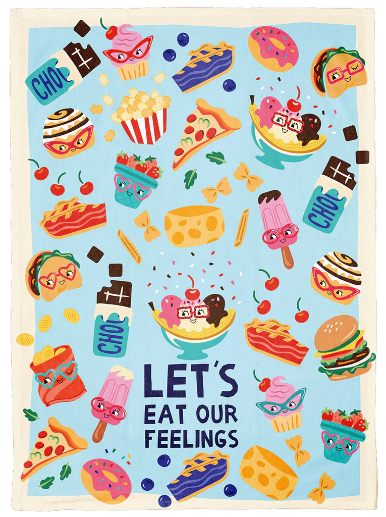 Eat Our Feelings | Dish Towel