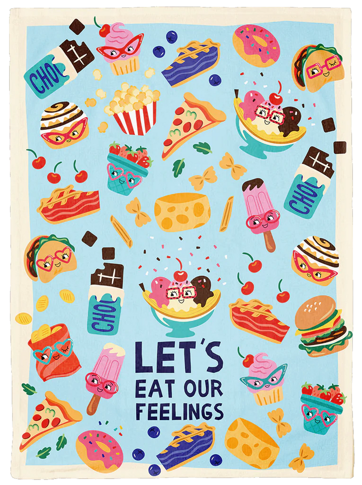 Eat Our Feelings | Dish Towel