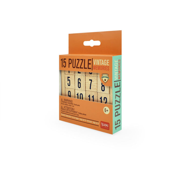 15 Puzzle Number Slide Puzzle | Legami
