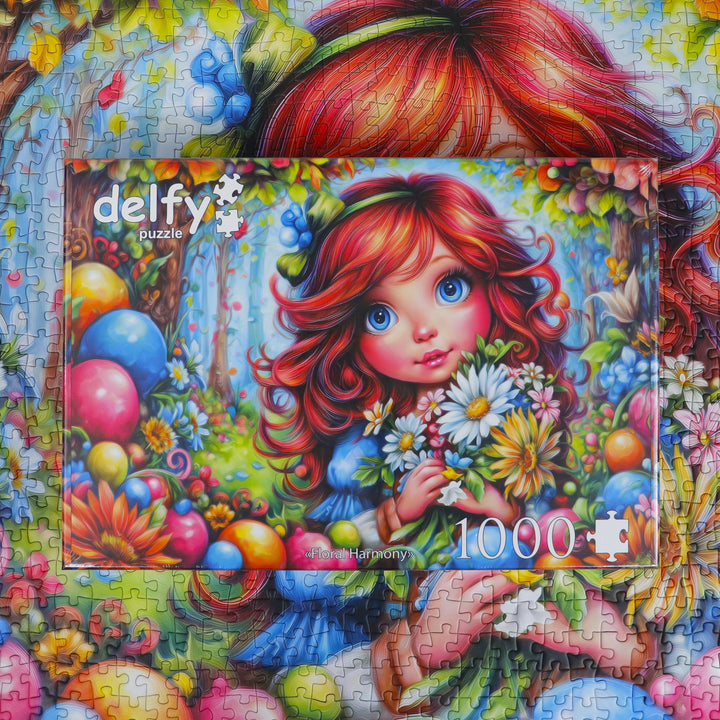 Floral Harmony 1000 piece Delfy puzzle