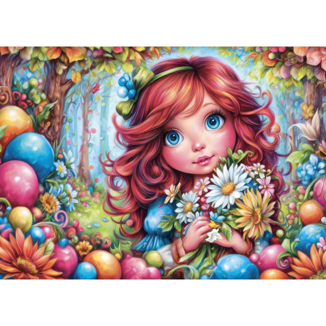 Floral Harmony 1000 piece Delfy puzzle artwork