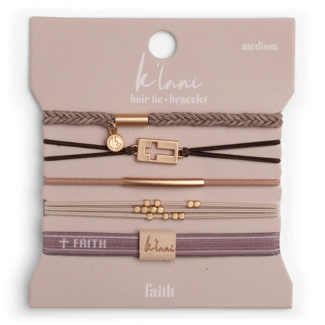 Faith | Hair Tie Bracelets