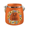 LED Harvest Glass Jar