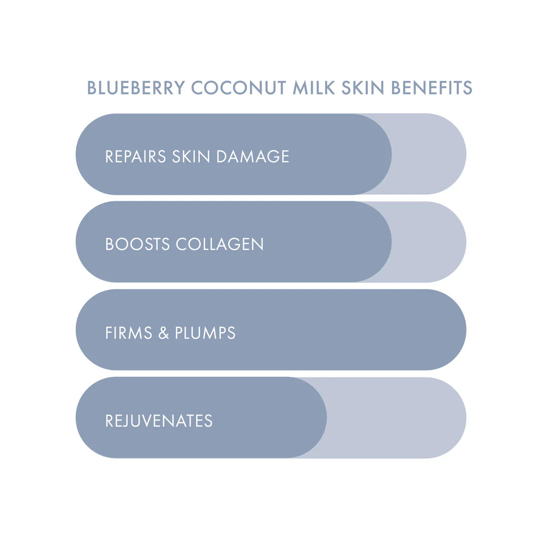 Blueberry Coconut Milk Plant-Based Milk Mask Filled PDQ